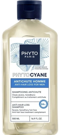 Phyto Phytocyane Uomo - Shampoo energizzante per il trattamento della caduta dei capelli, 500 ml