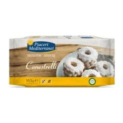 Piaceri Mediterranei Canestrelli Biscotti Senza Glutine, 125g