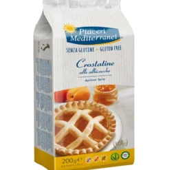 Piaceri Mediterranei Crostatine All'Albicocca Senza Glutine 4 Pezzi Da 50 g