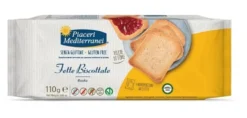 Piaceri Mediterranei Fette Biscottate Senza Glutine, 110g