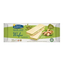 Piaceri Mediterranei Wafer al Pistacchio Senza Glutine, 150g