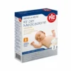 Pic Benda a rete - Kit medicazione ombelicale per il neonato, 3 bende e 3 compresse