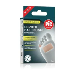 Pic Cerotti Callifughi Ritagliabili Misura 6 x 4 cm, 2 Cerotti