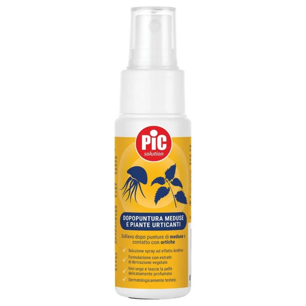 Pic Dopopuntura Meduse e Piante Urticanti - Spray lenitivo per il sollievo cutaneo, 50 ml