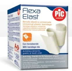 Pic Flexa Elast - Benda Elastica Universale Con Fermabenda 15cm x 4,5 m, 1 Pezzo