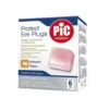 Pic Protect - Tappi auricolari in silicone per l'isolamento da acqua e rumori, 6 pezzi