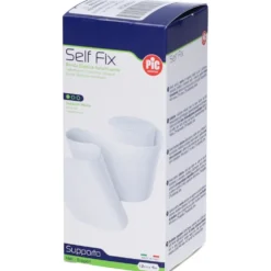 Pic Self Fix Benda elastica autofissante per le medicazioni 12 cm x 4 m, 1 rotolo
