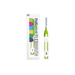 Plakkontrol FlexiBrush - Scovolino interdentale flessibile per l'igiene orale, 1 pezzo da 0,4 mm