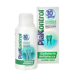 Plakkontrol 30 Giorni Collutorio Antiplacca Clorexidina 0,12%, 250ml