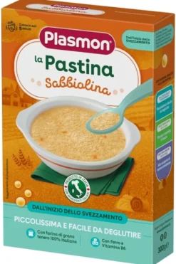 Plasmon La Pastina Sabbiolina - La pasta sabbiolina Plasmon per lo svezzamento dai 6 mesi, 300 g