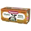 Plasmon omogeneizzato carne di vitello - Alimento per lo svezzamento, 2 vasetti da 80 g
