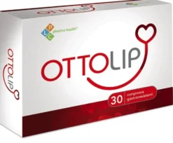 PLC Pharma Health Ottolip 30 compresse - Integratore per il controllo del colesterolo, 30 g
