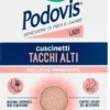Podovis Cuscinetti Lady per tacchi alti - Gel traspirante per il sollievo del metatarso, 1 paio