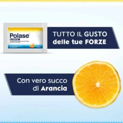 Polase Classico Integratore Sali Minerali Magnesio Potassio Gusto Arancia,12 Bst