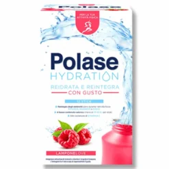 Polase Hydration Integratore Sali Minerali Magnesio Potassio Lampone, 12 Stick