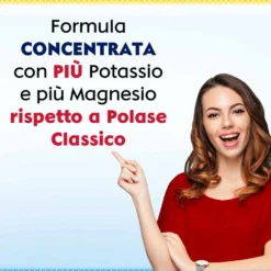 Polase Plus Integratore Sali Minerali Magnesio Potassio Arancia Mandarino,36 Bst