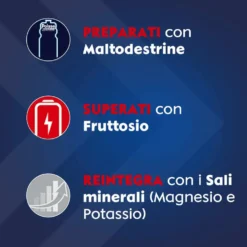 Polase Sport Integratore Sali Minerali Magnesio Potassio Vitamina E e C, 10 Bst