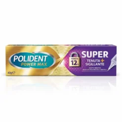 Polident Super Tenuta+Sigillante Sigillante per Protesi Dentale Gusto Neutro,40g
