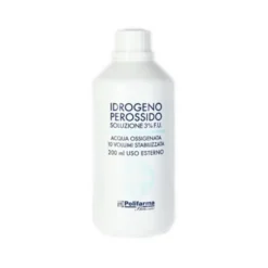 Polifarma Benessere Perossido di idrogeno 3% acqua ossigenata, 200 ml