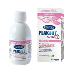 Polifarma Benessere Plak Out Active Sollievo - Collutorio clorexidina 0.20% trattamento lentivo, 200 ml