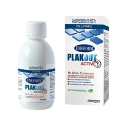 Polifarma Benessere Plak Out Active - Collutorio Clorexidina 0,20% per il trattamento d'urto antiplacca, 200 ml