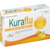 Pool Pharma Kuraflu Gola - Dispositivo medico per la tosse gusto miele e limone, 20 compresse