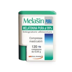 Pool Pharma Melasin Pura Integratore Di Melatonina 120 Compresse Da 0,05 g