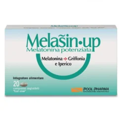 Pool Pharma Melasin-Up - integratore riposo notturno, 20 mini-compresse