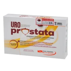 Pool Pharma Urogermin Prostata integratore - Supporto per la prostata e le vie urinarie, 60 capsule
