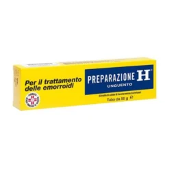 Preparazione H Unguento - Pomata per il trattamento delle emorroidi e delle ragadi anali, 50 g