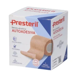 Presteril Benda Elastica Autoadesiva 7,5cm x 4,5m color Pelle