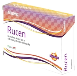 Princeps Rucen - Integratore per microcircolo e per il drenaggio dei liquidi, 30 compresse da 600 mg