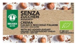 Probios Crema al cacao e nocciole - Crema spalmabile bio senza latte e zuccheri aggiunti, 200 g