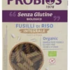 Probios Rice&Rice - Fusilli di riso integrale senza glutine, 250 g