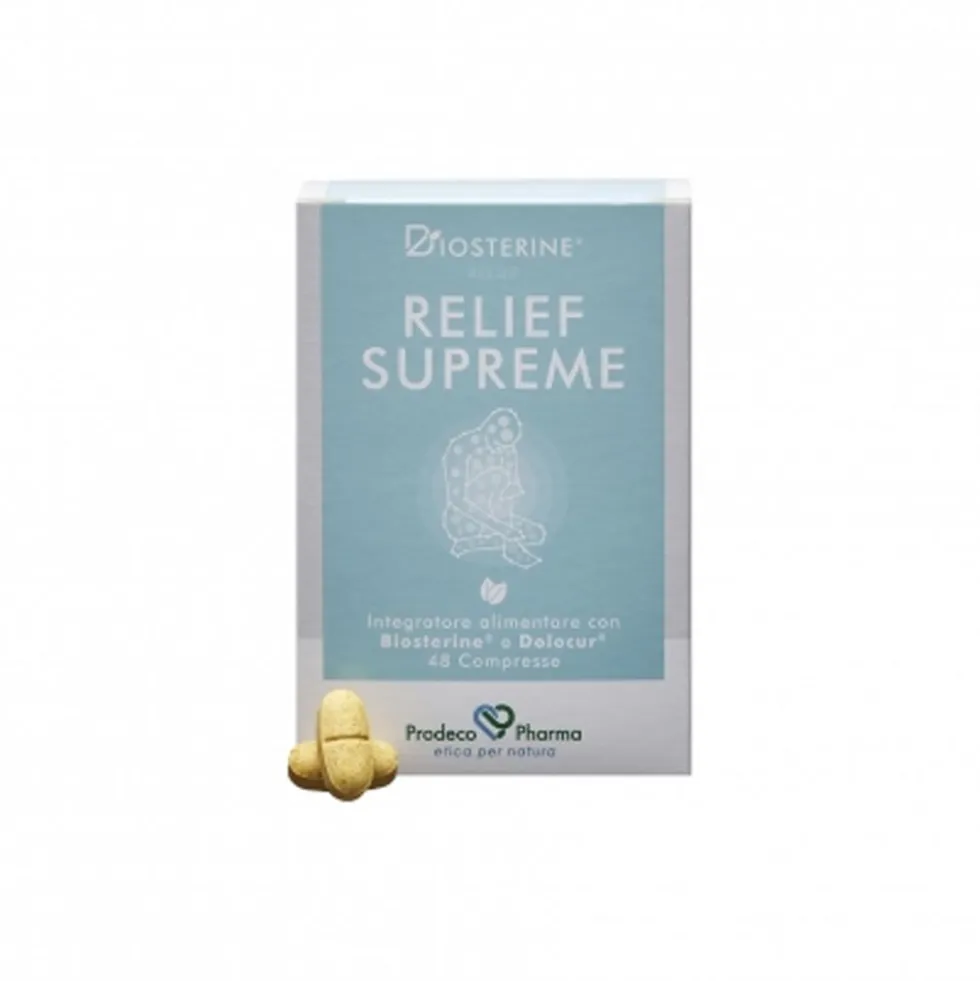 Prodeco Pharma Biosterine Relief Supreme - Integratore per tensioni, 48 compresse