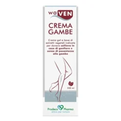 Prodeco Pharma Waven - Crema Gel Gambe per Gonfiore e Pesantezza, 200ml
