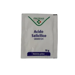 Profar Acido Salicilico Grado E.P. - Polvere per il trattamento di acne e forfora, busta da 10 g