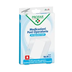 Profar Acquastop - Medicazione Post Operatoria 10 x 15 Cm, 4 medicazioni