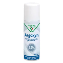 Profar Argoxyn Polvere Assorbente per Essudati Spray Argento Ionico 2,5%, 125ml