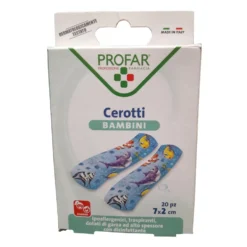 Profar Cerotti per Bambini Ipoallergenici 7 x 2 cm, 20 cerotti