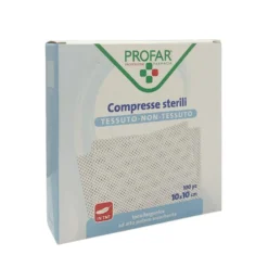 Profar Compresse Sterili in TNT 10x10cm, 100 compresse sterili