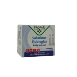 Profar Soluzione Fisiologica - Soluzione sterile per l'igiene di naso e occhi, 20 ampolle da 2 ml