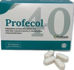 Profenix Profecol - Integratore per il sistema immunitario, Profecol 40 compresse gastroresistenti