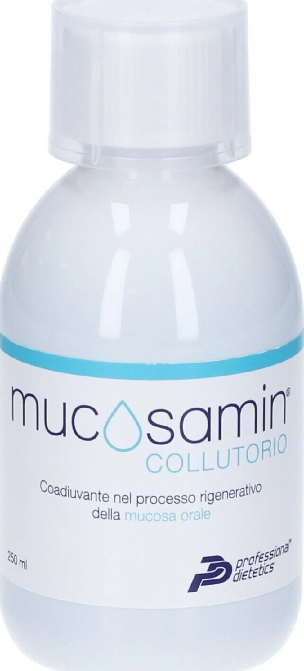Professional Dietetics Mucosamin - Collutorio protettivo per la mucosa orale, 250 ml
