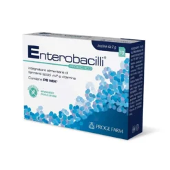 Proge Farm Enterobacilli - integratore alimentare per la flora intestinale, 10 bustine