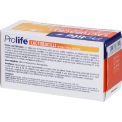 Prolife Lactobacilli - Integratore probiotico per la flora intestinale, 10 flaconcini da 8 ml