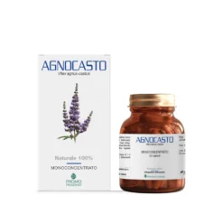 PromoPharma Agnocasto monoconcentrato - Integratore per il ciclo mestruale, 50 capsule