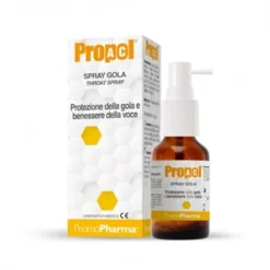 PromoPharma Propol Ac - Spray gola lenitivo per il tono della voce, 30 ml