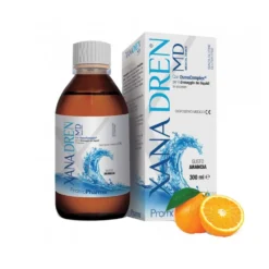 Promopharma xanadren md gusto arancia - Dispositivo medico per la ritenzione idrica, 300 ml