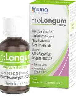 Promè Prolongum PRL2022 - Integratore senza glutine per la flora intestinale, gocce da 15 ml